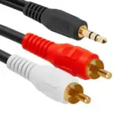 6 foot RCA GOLD plated 3.5 Audio Cables for sirius xm XADH1 XADH2 XADH3 XADH4