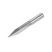 0.5mm Tip 25 Degree 50mm Length Carbide Tapered Wood Engraving CNC Router Bit