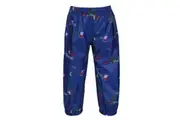 Regatta Childrens/Kids Peppa Pig Waterproof Trousers (New Royal) - UTRG10253