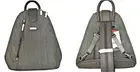 Baggallini Metro Backpack With RFID Wristlet Sterling Shimmer