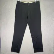 Dockers Pants Mens 36x34 Black Chino Signature Khaki Lux Cotton Stretch