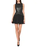 Milly Haddy Mixed Media Dress