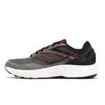 SAUCONY 慢跑鞋 COHESION 15 炭灰色 落日紅 男鞋 緩衝 避震 橡膠大底 【ACS】 S2070120