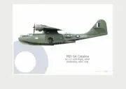 Warhead Illustrated PBY-5A Catalina 113 ASR FLT RAAF NR-B Aircraft Print
