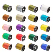 Fly Tying Thread Fly Fishing Material Accessories in Standard Bobbins for Dry