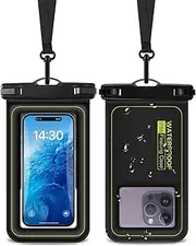 Waterproof Phone Pouch,IP68 Universal Floating Float Water Proof Cell Phone Dry Bag Phone Case Protector for iPhone 15 14 13 12 Pro Max Plus Samsung Galaxy S24 S23 Google, Up to 7''