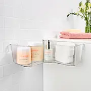 Corner Adhesive Shelf - Clear