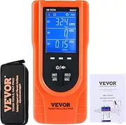 VEVOR 3-in-1 EMF Meter, 5Hz - 3.5GHz, Handheld Rechargeable Electromagnetic Field Radiation Detector, Digital LCD EMF Tester for EF MF RF Home Inspections Outdoor Ghost Hunting Paranormal Equipment