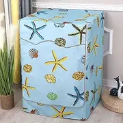 Washer/Dryer Cover for Front Load Washing Machine Cover Waterproof Dustproof Sun-Proof and Anti-UV Washer Covers for Outside W 23.6” D 26.7” H 33.5”