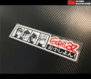 GORILLAZ JDM Reflective car decal Sticker