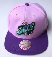 Seattle Supersonics Adult Mitchell & Ness Violet Views HWC Cap CL8 Purple OSFM