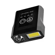 Bikight LED+COB Smart Sensor Portable Mini Headlamp USB Charging Induction Fishing Running Hat Clip Headlight Outdoor Wa