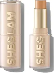 [SHEGLAM] Skin Magnet High Coverage Foundation Stick Longwear Medium Face Makeup for All Skin Types-Butterscotch