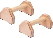 1Pair Fitness Stands Durable Brackets for Home Workout Slip Grip Bars Enhance Range of Motion for Chest Triceps Shoulders Home Fitness Equipment
