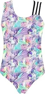 [FEESHOW] Girls Ballet Leotards Sleeveless Dance Tops Gymnastics Unitard Acrobatics Activewear Dancewear