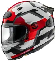 Arai ASTRO-GX FACE Red Size M Motorcycle Riding Helmet SNELL New From Japan