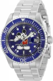 Invicta Disney MICKEY MOUSE Limited Edition 40mm AUTOMATIC Blue Dial Men's Watch