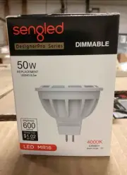 LED “COLOR CHANGING” MR16 50W DIMMABLE 4000k CR190+ SMART LIGHT BULBS WIFI