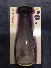 MCDONALD’S COCA COLA Purple Upside Down Glass 2013 - New In Box