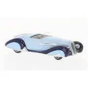 BoS Models 1/87 Delahaye 165 V12 (Light Blue/Dark Blue)