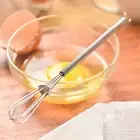 Hanging Hole Egg Whisk Whisk for Kitchen Mini Whisk Whisking Mixing Beating Wire