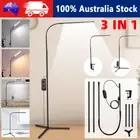 Modern Corner Floor Lamp Table Desk LED Reading Light Living Room Bedroom Simple
