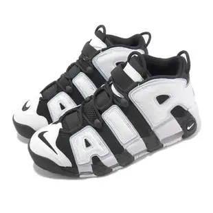 Nike 休閒鞋 Air More Uptempo 96 男鞋 黑 白 大AIR Cobalt Bliss DV0819-001