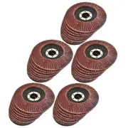 50 x Flap Discs 40 Grit Angle Grinder 4.5" (115mm) Flat Sanding Grinding AU025