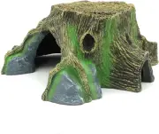 Resin Large Turtle Tank Accessories Reptile Hideouts Cave Habitat Decor for Geck