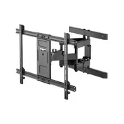 Goobay TV Wall Mount Bracket PRO Swivels Tilts Extends Double Arm Full Motion 37-70 Inches