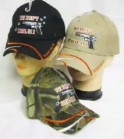 2nd Amendment We Don't Dial 911 Guns Wholesale 3 Colors Lot Cap CAP973C Hat