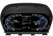 LBLYTO Compatible for BMW 1/2 Series Trucks & SUVs Digital Dashboard Cluster with Touch Screen LCD Display, Universal Speedometer for Off-Road Vehicles, Classic Cars & Auto Gauge Panels(RHD F20 F52 EV