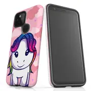 For Google Pixel 4a 5G Case Tough Protective Cover Unicorn