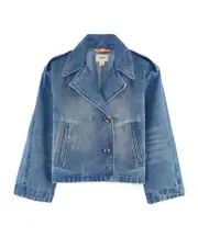 Woke denim jacket 8Y,S,12Y,10Y Blue