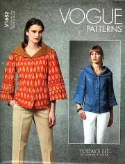 Vogue V1868 Misses All Sizes Sandra Betzina Top Uncut Sewing Pattern