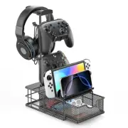 KDD Controller Stand with Drawer Headphone Stand with Cable Holder New F/S