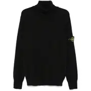 [Stone Island] Stone Island Compass-badge Sweater XXXL BLACK