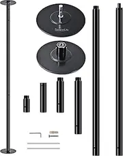 SereneLife Professional Dancing Pole Mat - Durable, Foldable, Portable Protection for Pole Fitness and Dance Routines Suitable for Dance Beginners, Exercisers, and Athletes 4 ft. x 2