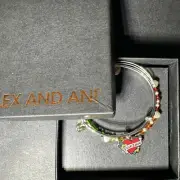 Alex And Ani True Love Bangle Bracelets Set of 2