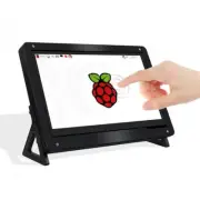 New 7 inch DSI LCD Display Touch Screen Monitor + Case For Raspberry Pi 5 4B 3B+