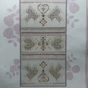 Magnolia Dreams Creative Stitch Designs Hardanger Pattern Alexandra Riley 2003