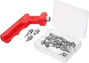 [Kisangel] 1 Set Track Shoes Replacement Spikes Running Track Shoes Spikes Metal Spikes for School Training