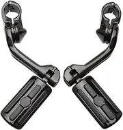 SLAVIK Motorcycle Highway Foot Pegs Footrest Compatible With Davidson Road Street Glide FLHX XL 883 1200 Dyna Custom Engine Guard Pedal Foot (Color : CB157)