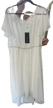Ever Pretty White Dress - Size 22 - New With Tags