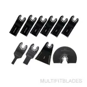Quick Release 10 pc Handyman Essentials Saw Blade Kit - DeWalt, Porter Cable Fit