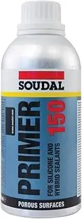 Soudal Primer 150 Porous Surfaces for Silicone and Hybrid Sealants Clear 500ml