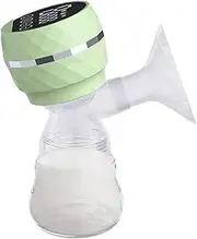 Portable Pump Breastfeeding - Cordless Breast Pump,Automatic Pumping Device With 3 Modes 9 Levels LED Display, Low Noise Strong Suction, Anti-Backflow For Moms