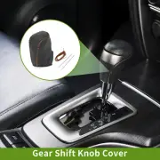 1 Pc Car Gear Shift Knob Cover for Nissan Altima 2013-2018 Pebbled Black Brown