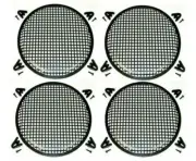 4 American Terminal 12" Subwoofer Metal Mesh Cover Waffle Speaker Grill Protect