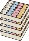 Joyoldelf Sock Drawer Organizer Divider Underwear 4*24 cells, Beige